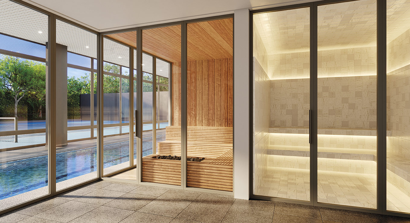 Saunas seca e úmida